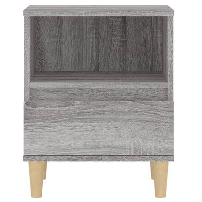 Tables de chevet 2 pcs Sonoma gris 40x35x50 cm