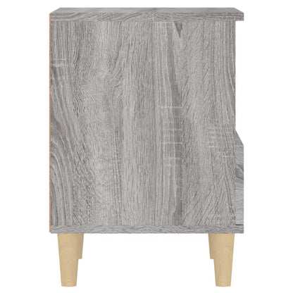 Tables de chevet 2 pcs Sonoma gris 40x35x50 cm