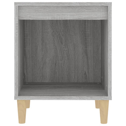 Table de chevet Sonoma gris 40x35x50 cm