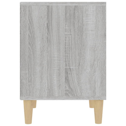 Tables de chevet 2 pcs Sonoma gris 40x35x50 cm