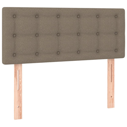 Tête de lit à LED Taupe 90x5x78/88 cm Tissu