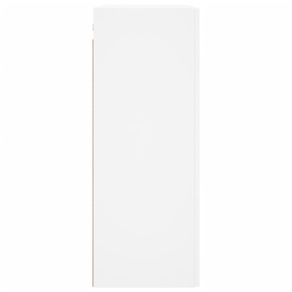 Armoires murales 2 pcs blanc 69,5x34x90 cm