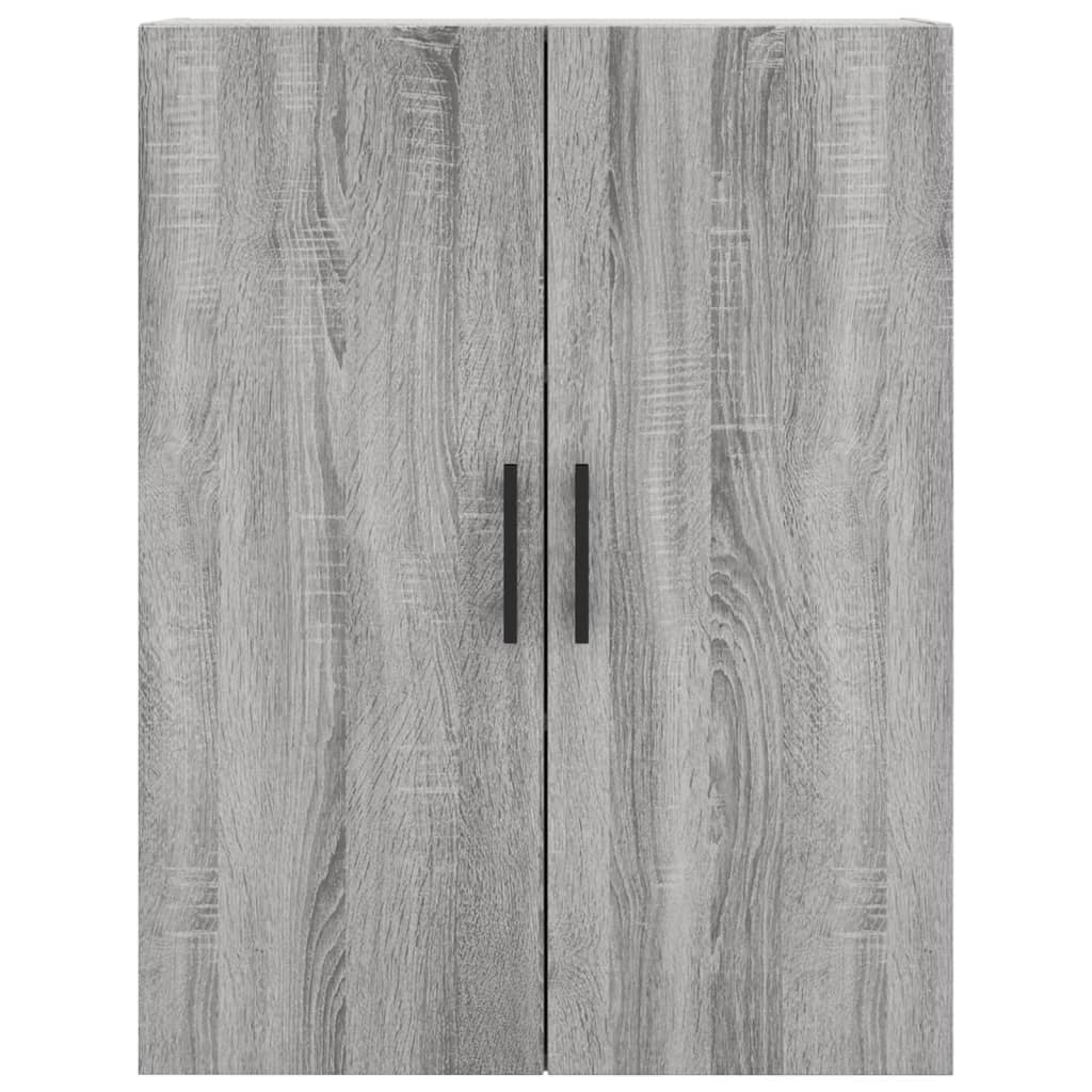 Armoires murales 2 pcs sonoma gris 69,5x34x90 cm