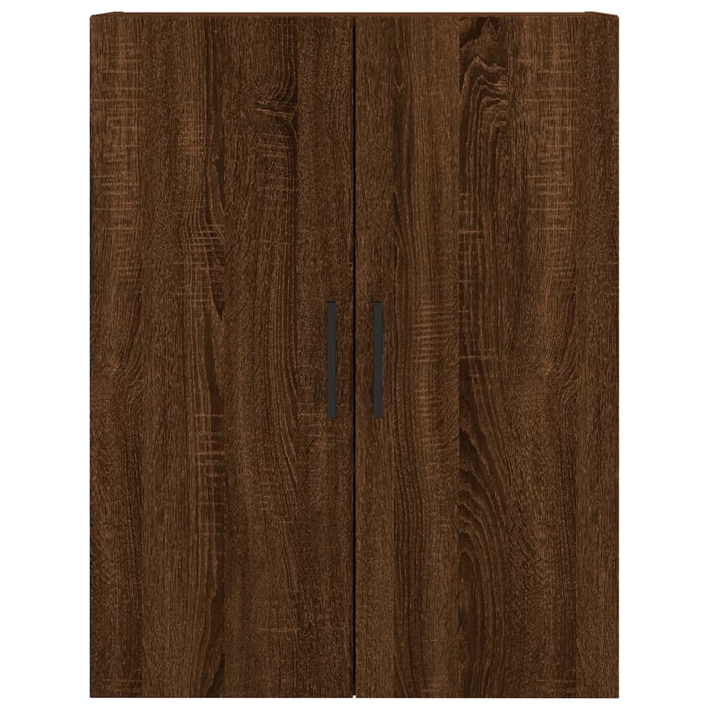 Armoires murales 2 pcs chêne marron 69,5x34x90 cm