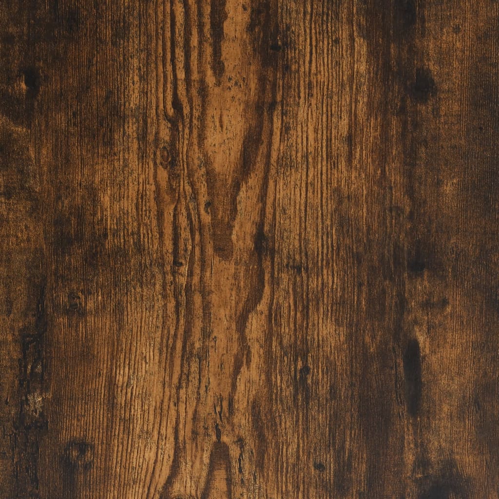 Table basse Chêne fumé 100x50x40 cm Bois d'ingénierie