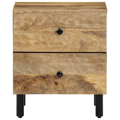 Table de chevet 40x33x46 cm Bois de manguier solide