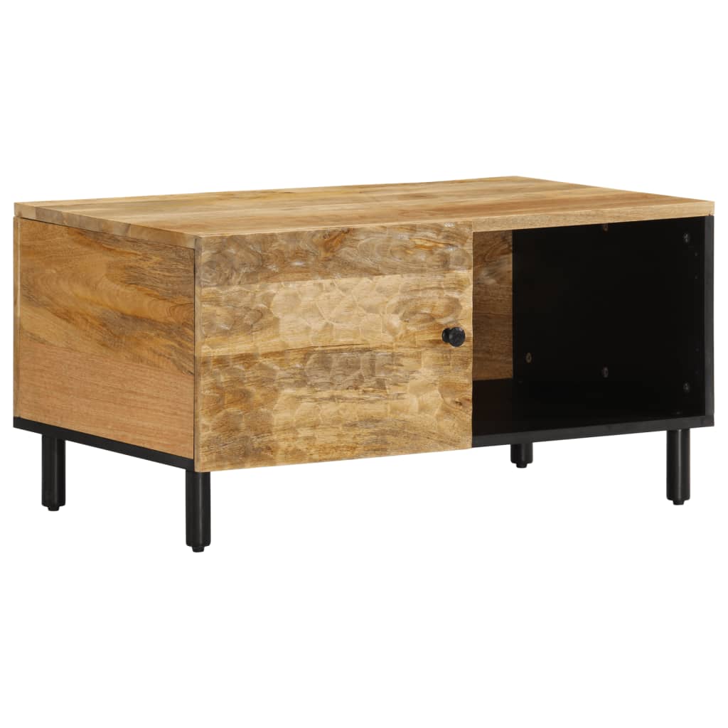 Table basse 80x50x40 cm bois de manguier massif