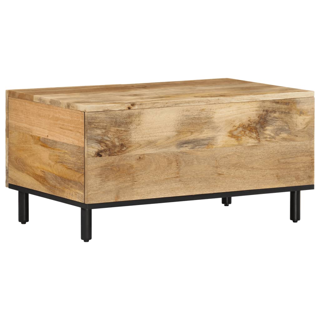 Table basse 80x50x40 cm bois de manguier massif