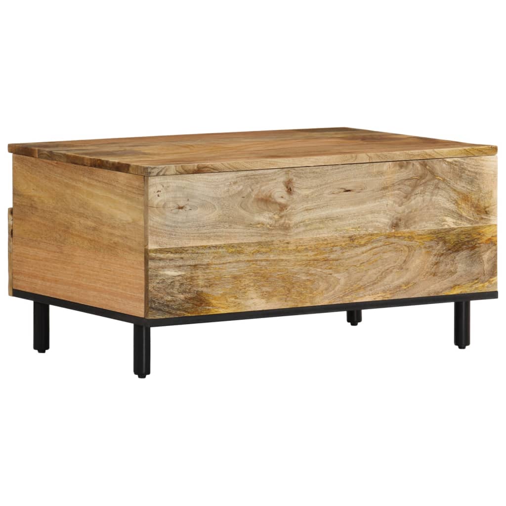 Table basse 80x54x40 cm bois de manguier massif