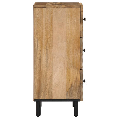 Armoire latérale 40x33x75 cm bois massif de manguier