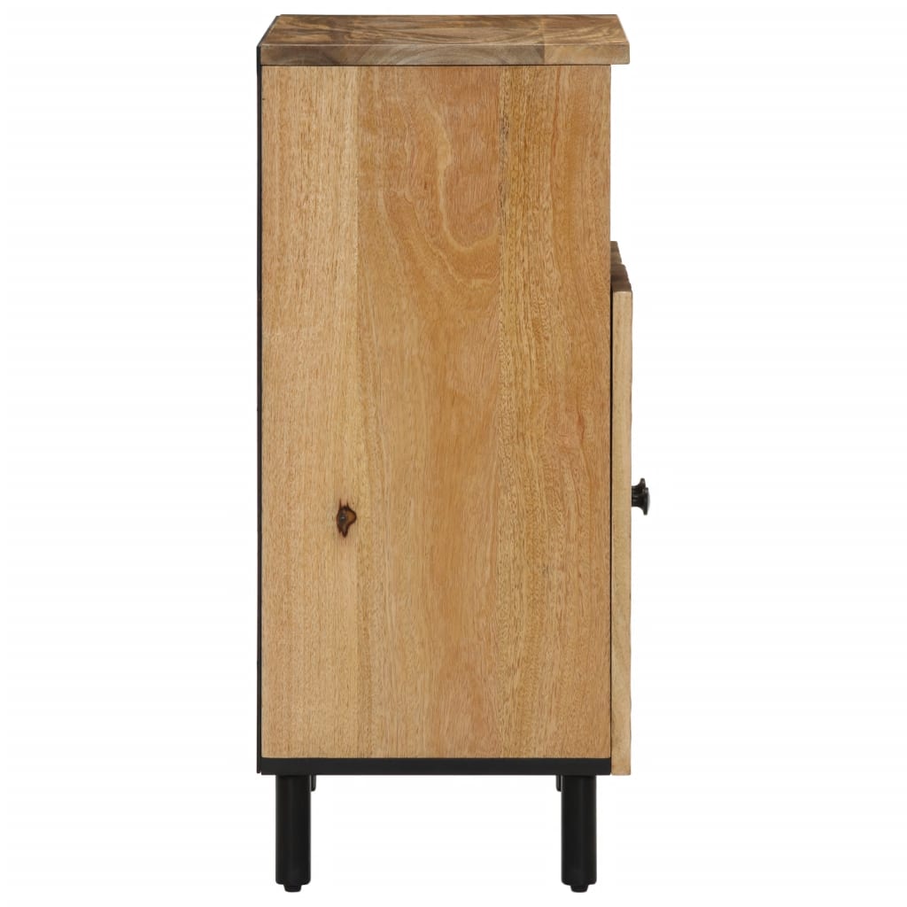 Armoire latérale 60x33x75 cm bois massif de manguier