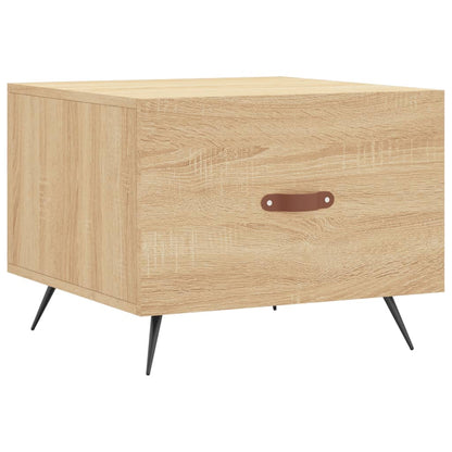 Table basse Chêne sonoma 50x50x40 cm Bois d'ingénierie