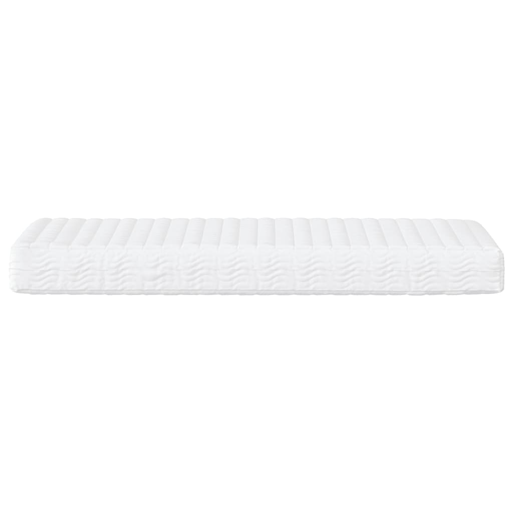 Matelas en mousse blanc 90x190 cm dureté H2 H3