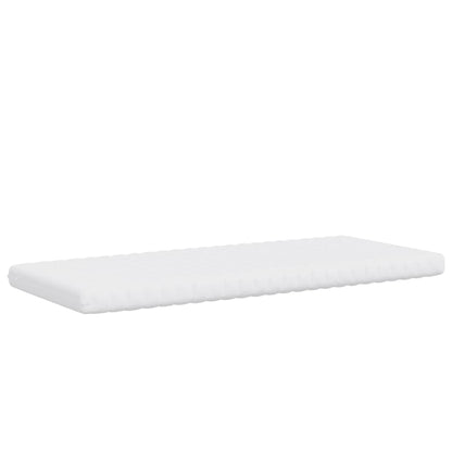 Matelas en mousse 2 pcs blanc 90x190 cm 7 zones dureté 20 ILD