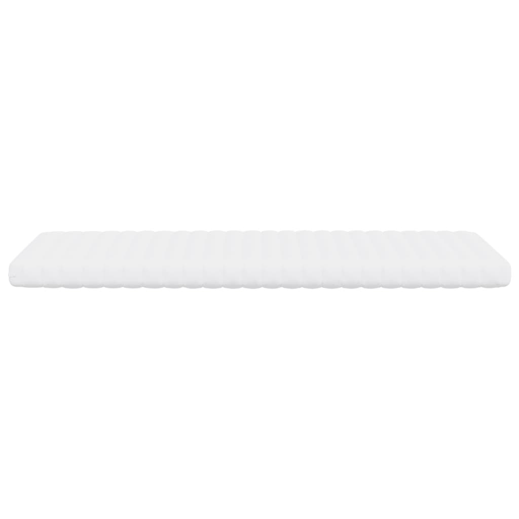 Matelas en mousse 2 pcs blanc 90x190 cm 7 zones dureté 20 ILD