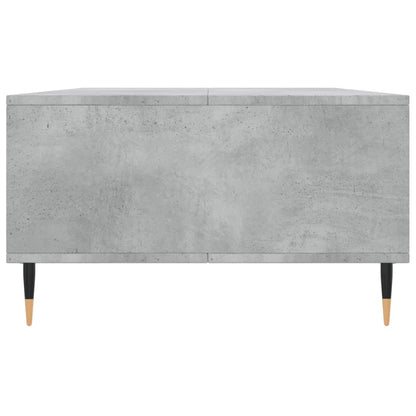 Table basse gris béton 104x60x35 cm bois d'ingénierie