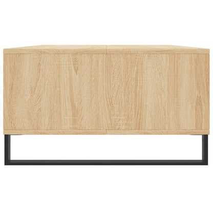 Table basse chêne sonoma 104x60x35 cm bois d'ingénierie