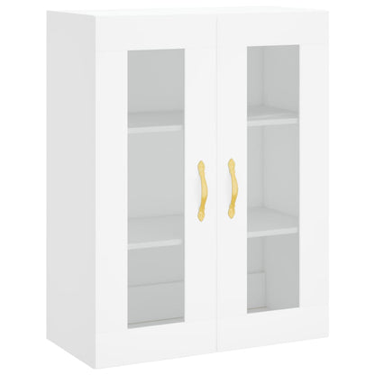 Armoire murale blanc 69,5x34x90 cm