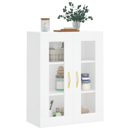 Armoire murale blanc 69,5x34x90 cm