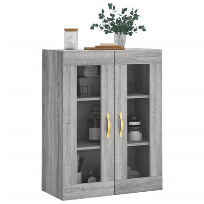 Armoire murale sonoma gris 69,5x34x90 cm