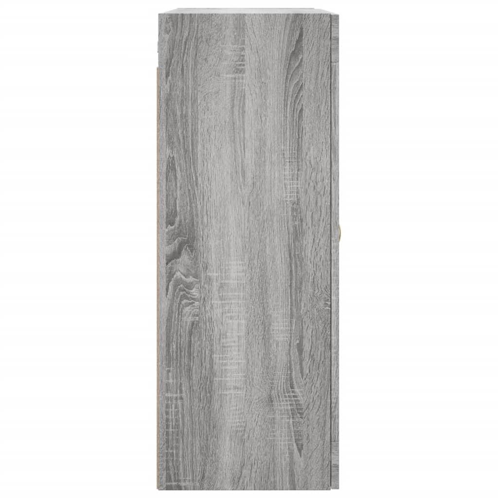 Armoire murale sonoma gris 69,5x34x90 cm