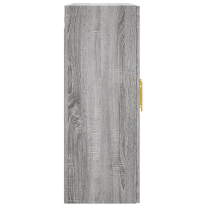 Armoire murale sonoma gris 69,5x34x90 cm