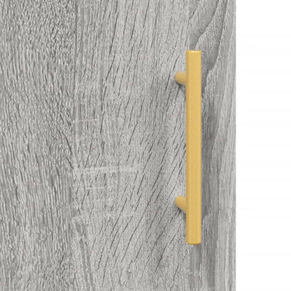 Armoire murale sonoma gris 69,5x34x90 cm