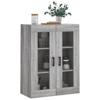 Armoire murale sonoma gris 69,5x34x90 cm