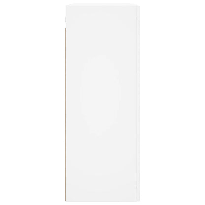 Armoire murale blanc 69,5x34x90 cm