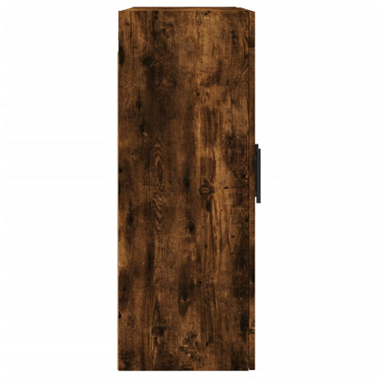 Armoire murale chêne fumé 69,5x34x90 cm