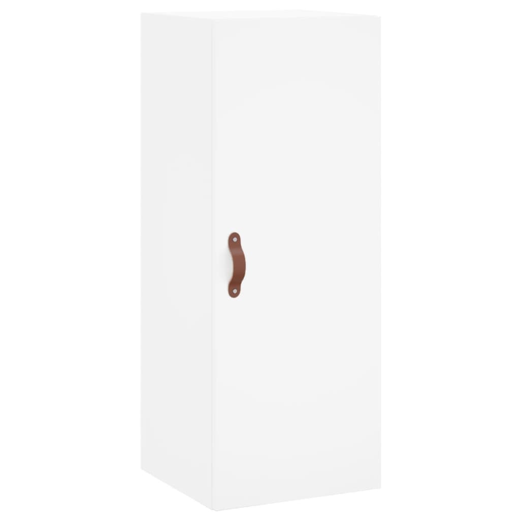 Armoire murale blanc 34,5x34x90 cm