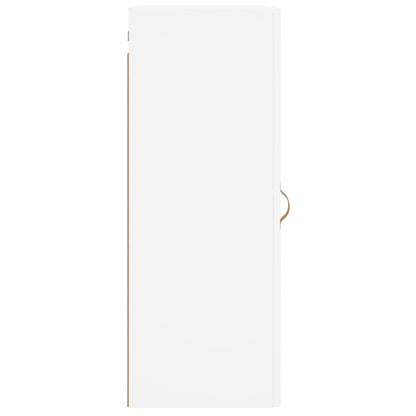 Armoire murale blanc 34,5x34x90 cm