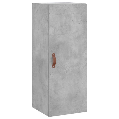 Armoire murale gris béton 34,5x34x90 cm