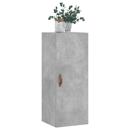 Armoire murale gris béton 34,5x34x90 cm