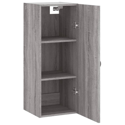 Armoire murale sonoma gris 34,5x34x90 cm