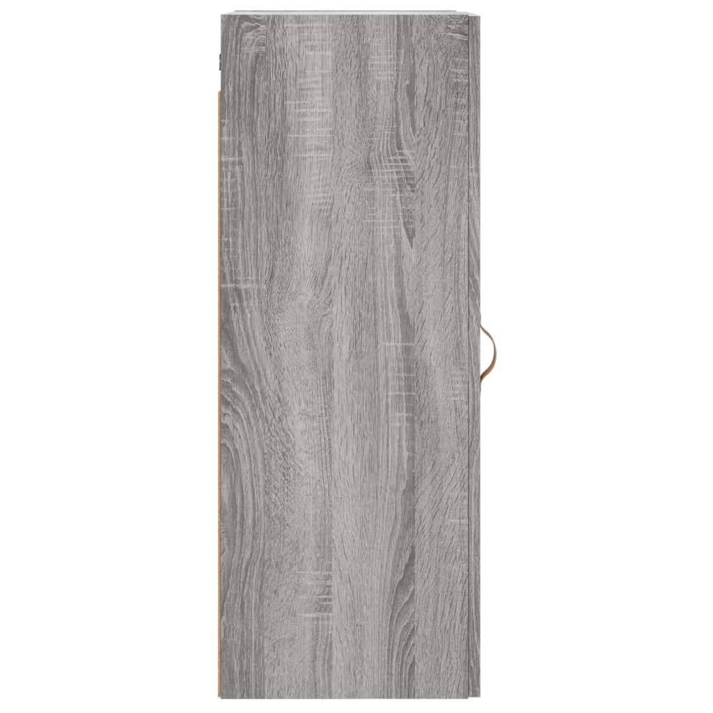 Armoire murale sonoma gris 34,5x34x90 cm