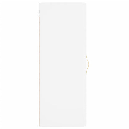 Armoire murale blanc 34,5x34x90 cm