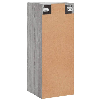 Armoire murale sonoma gris 34,5x34x90 cm