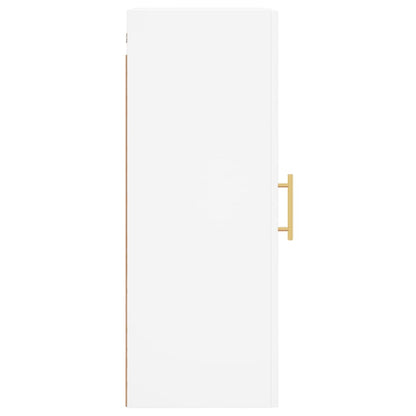 Armoire murale blanc 34,5x34x90 cm