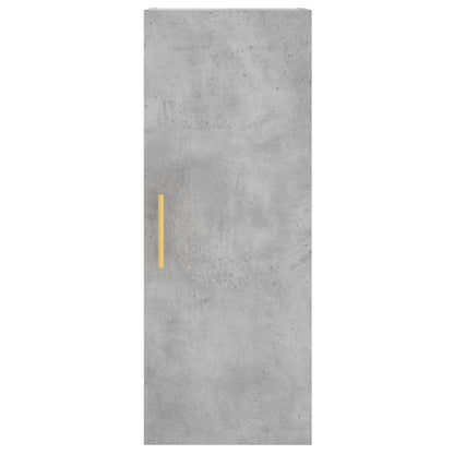 Armoire murale gris béton 34,5x34x90 cm