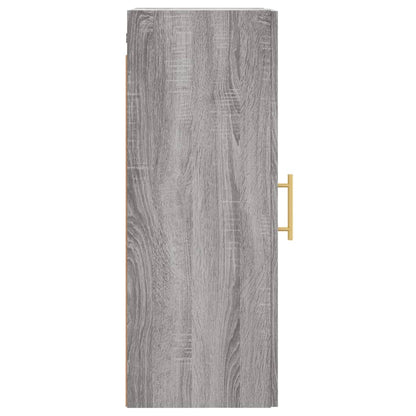 Armoire murale sonoma gris 34,5x34x90 cm