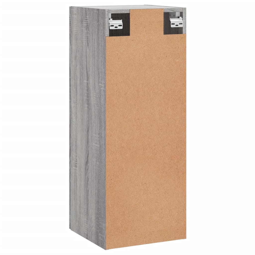 Armoire murale sonoma gris 34,5x34x90 cm