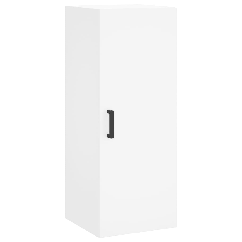 Armoire murale blanc 34,5x34x90 cm