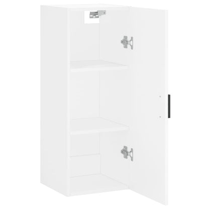 Armoire murale blanc 34,5x34x90 cm