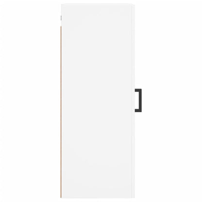 Armoire murale blanc 34,5x34x90 cm