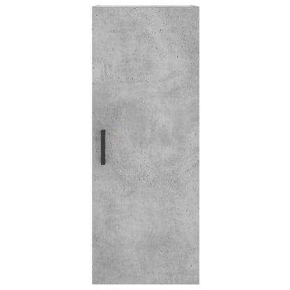 Armoire murale gris béton 34,5x34x90 cm