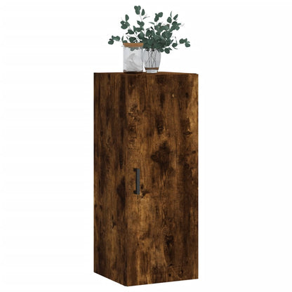 Armoire murale chêne fumé 34,5x34x90 cm