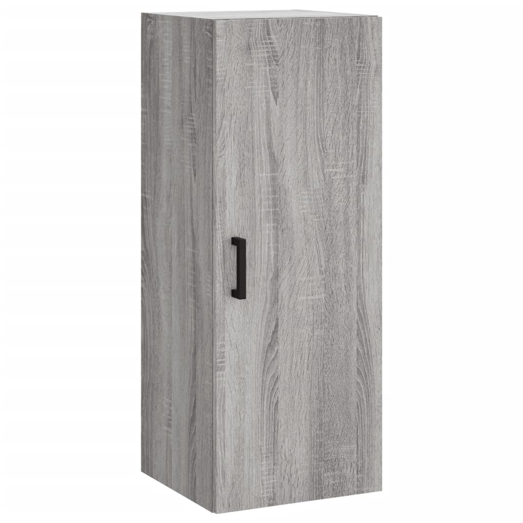 Armoire murale sonoma gris 34,5x34x90 cm