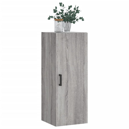 Armoire murale sonoma gris 34,5x34x90 cm