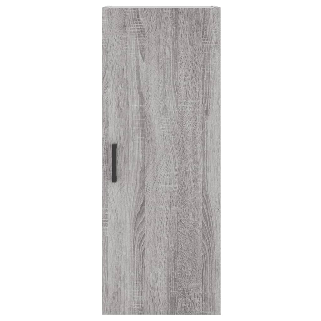 Armoire murale sonoma gris 34,5x34x90 cm